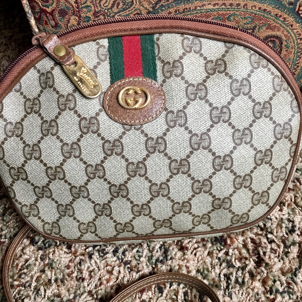 Vintage Gucci Cross Body GG Vintage Web